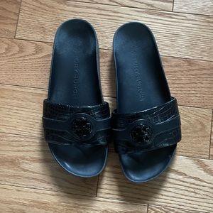 Tory Burch pool slides